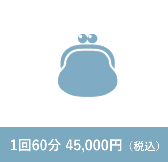 1回60分 45,000円(税込)